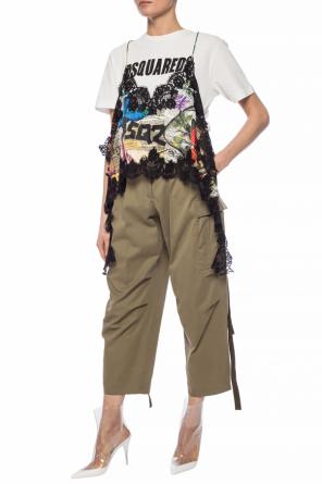 T-shirt with connecting top, zdjęcie 2 T-shirt with connecting top od Dsquared2